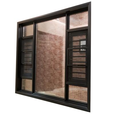 China Magnetic Cutoff Aluminum Alloy Screen KUUYEE Factory Thermal Windows With Screen Window for sale