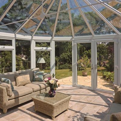 China All Green House Glass Sunroom Styles KUUYEE Brand Customer Specification Modern Design Aluminum House Solarium for sale