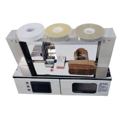 China Beverage Automated Industrial Banknote Package Machine Pound Opp Film Paper Banding Machine for sale