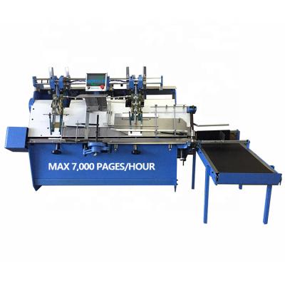 China Full automatic paper slitter endsheet guard automatic book paper gluing machine page gluing machine for sale