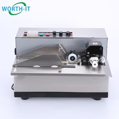 China Date Coding Machine / Toner Roll Plastic Bag Label Printing Machine Stainless High Speed ​​Solid Ink / Coding Machine for sale