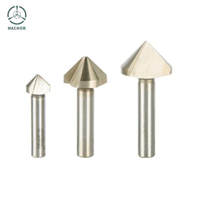 China High Cutting Edge 60mm Single Edge Cutter Metal End Mill Cutter Chamfering Drill Bit Set For Woodworking for sale