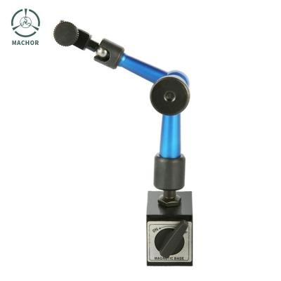 China New Type Universal Magnetic Base Flexible Magnetic Metal Base Dial Indicator Stand Magnetic Watch Holder - Small Blue Gimbal Stand for sale