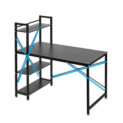 China (Height)Adjustable Study Table With Shelf In China Office Computer Desk for sale