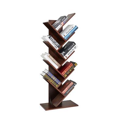 China Factory Price Modern Minimalist Tree Shelf Storage Rack Floor Standing Tree Bookcase For Living Room for sale