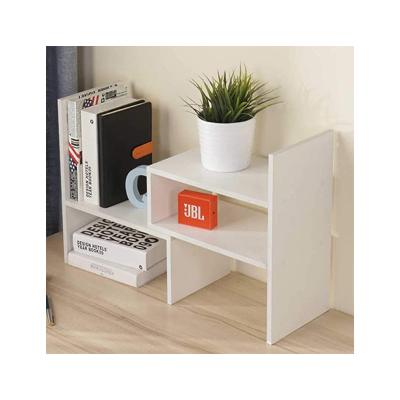 China Factory wholesale modern and simple wooden bookcase style storage shelving storage organizer bamboo shelf for sale