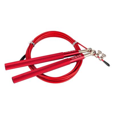 China Durable Accept Custom Stainless Steel Jumping Metal Logo Jump Rope For Exercise for sale