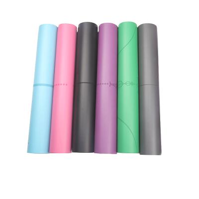 China Organic Yoga Pilate Exercise Custom New Best Printed Natural Yoga Mat Eco Friendly Washable Exercise PU Yoga Mat for sale