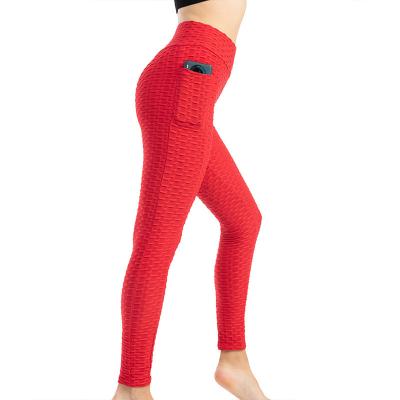 China Factory Custom Logo Yoga Pants Women High Waist Gym Sports Tights Breathable Wear Yoga Gaiters Fitness for sale