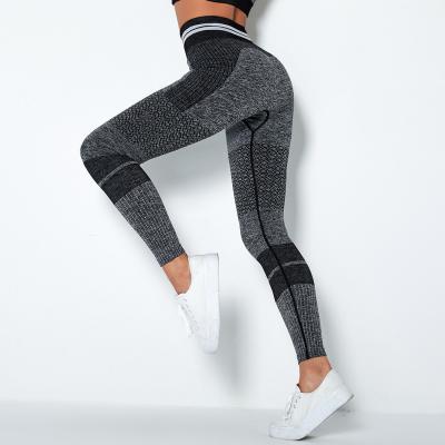 China Fashion Breathable Newcomer Yoga Compression Leggings Sports Fitness Seamless Yoga Leggings Crac! crack! for sale