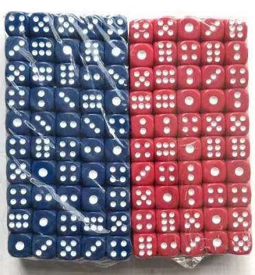 China Customized 6 Sided Game Dice 12/16/18/20/25/30mm Acrylic Dice 12/16/18/30mm Leisure And Entertainment for sale