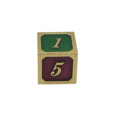 China DND Games Custom Die Cut Metal D6 D20 Polyhedral Game Set Dies for sale