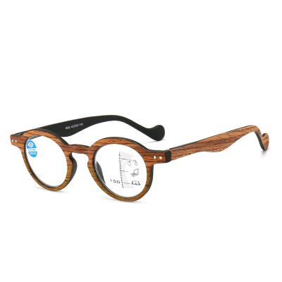 China Eyewear Trade Classic Multifocal Progressive Reading Glasses With Blue Blocking for sale