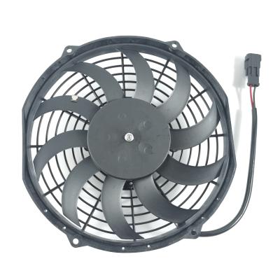 China High quality vehicle refrigeration DC12V24V refrigerated truck fan engineering 10 inch fan truck. zu verkaufen