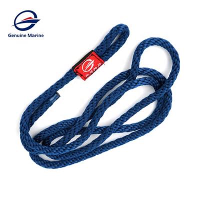 China Marine Ocean River Technology Nylon Double Draided Boat Fender Rope for sale