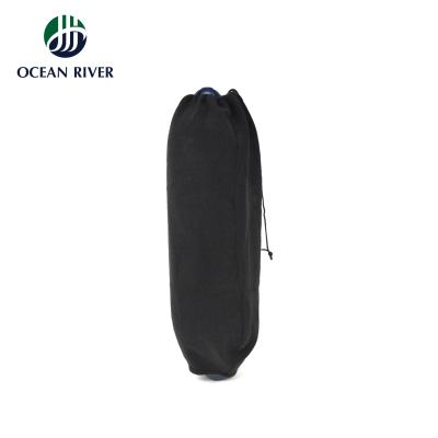 China Ocean River Anti-UV Customized Black Soft Boat Polyacrylonitrile Fabric Fender Bumper Cover for sale