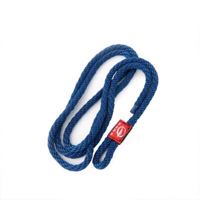 China Polyester Factory Marine Supply Standard Boat Yacht Rope Blue Or Black Braided Rope for sale