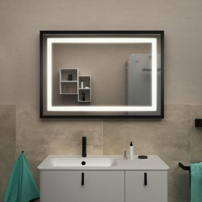 China Bathroom Makeup Music Smart Hotel Luxury Lighted Vanity Mirror With Lights for sale