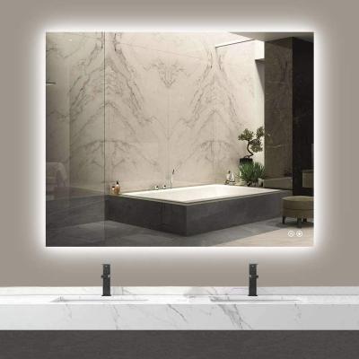 China Wholesale Custom Bathroom Vanity Bright Long Bath Mirrors Decor Wall Tall for sale