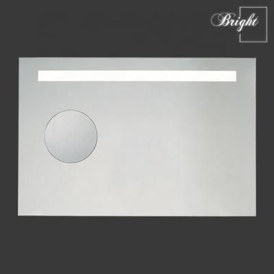 China Customized Illuminated Frameless Battery Operated Led Lighted Mirror for sale