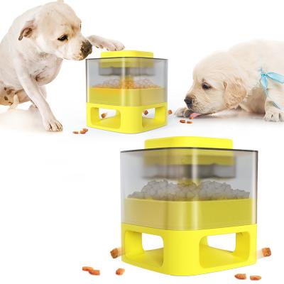 China Hot Selling Custom Eco Friendly Plastic Q.I. Forming Non Slip Dog Slow Food Smart Pet Automatic Feeder for sale