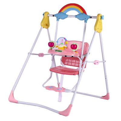 China Safety Musical Indoor Baby Chair Bouncer Baby Swing Baby Swing Seat Plastic Toy Chair Baby Swing Seat Plastic for sale