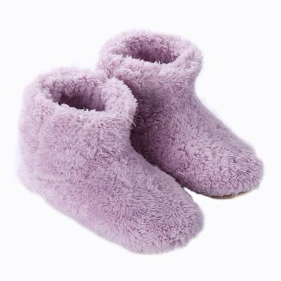 China Winter Warm Womens Professional Usb Manufacturer China Rechargeable Battery Usb Power Heated Non-slip Slippers Heating Clogs for sale