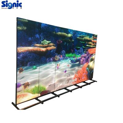 China HD Interpretation P3mm Commercial Advertising Poster Indoor Digital Led Mirror Indoor Led Poster for sale