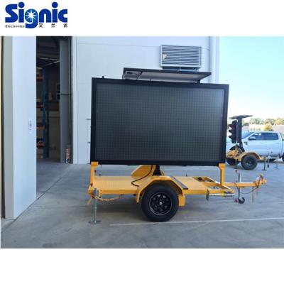 China Outdoor CE Certified P6 P8 P10 SMD Outdoor Video Display Full Color Advertising LED Traffic Display Trailer for sale