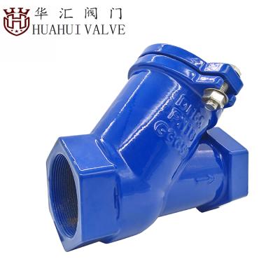 China Ductile Cast Iron Ball Type Check Valve With ABS Ball From Chinese Manufracturer for sale