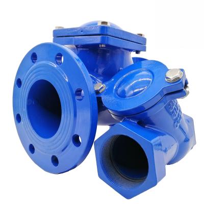 China Malleable Silent Cast Iron Ball Lift Type Non Return Iron Ball Check Valve for sale