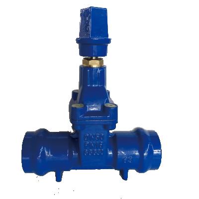 China DIN3352 / 3302 F5 Water System Plug / Flanged Resilient Seated Gate Valve For PVC Water Pipes for sale