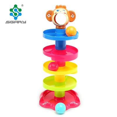 China DIY Baby Toys Plastic Rolling Ball For Infant Toddlers for sale