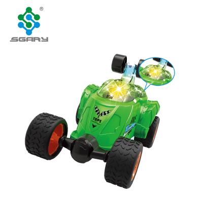 China Friction Toy Kids Toys Favorite Rubbing Stunt Car With Sounds And Flashing Light for sale