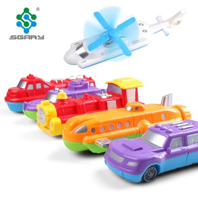 China DIY TOY DIY Practice Assemble Educational Magnetic Car Toys Smart Car Toys For Kids for sale