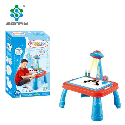 China 2018 New Projector Drawing Board Educational Projection and Drowing Study Table Toys for Children for sale