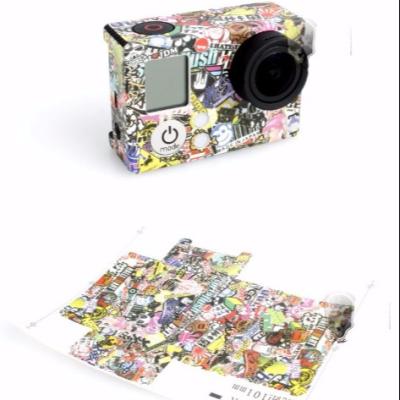 China Vanish Pro XUEREN Sticker Action Camera Sticker Cartoon Graffiti Pattern Plan B Case Sticker For GoPro HERO 4/3+/3 for sale