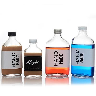 China Custom Logo 500ml Liquor Beverage Beverage Bottle Empty Glass Wine Bottle for sale