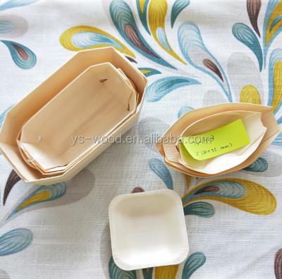 China High Quality Microwavable Disposable Wooden Bread Box Wholesaler for sale