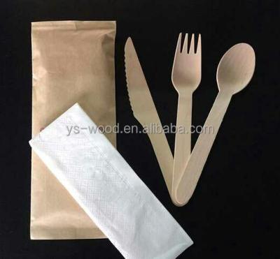 China Hot Selling Disposable Spoon Edible Cutlery Disposable Wooden Cutlery for sale