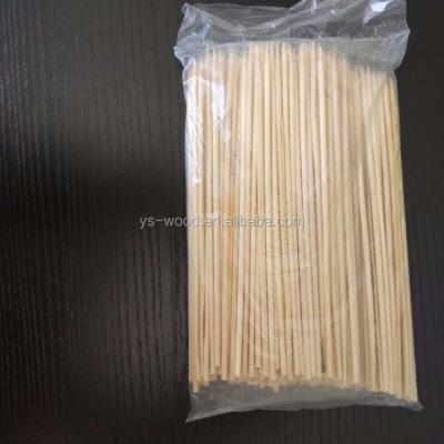 China China Hot Selling Easily Cleaned Healthy BBQ Meat Disposable Bamboo Skewers for sale