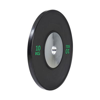 China Universal High Quality Weightlifting Weight Rubber Bumper Plate for sale