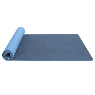 China For yoga training& Wholesale Cheap Fitness Gym Fitness Gym Mats Custom Logo Eco Travel Waterproof Exercise Mats Tape Yoga Mat for sale