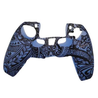 China Easy Installation Skin Cover Video Game Player Case Silicone Game Controller Case For PS5 for sale