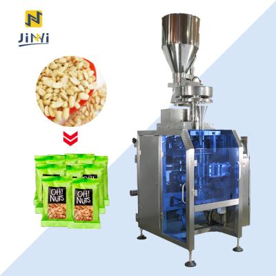 China Pillow Style JINYI JY320K Multihead Weighing Vertical Packing Machine Granule Packing Machine Chips Packaging Machine for sale