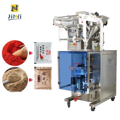 China JINYI HXLB-F100 2021 Hot Selling Pillow Style Sealing Chilli Peppers Powder Packing Machine Spices Powder Packaging Machine for sale