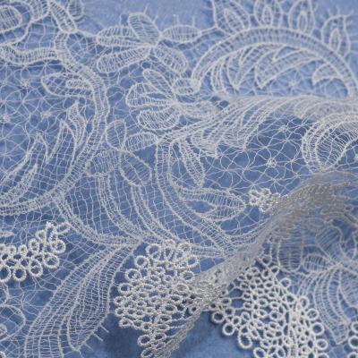 China Sustainable Popular Design Lace Fabric Trim Pearl Trim for sale