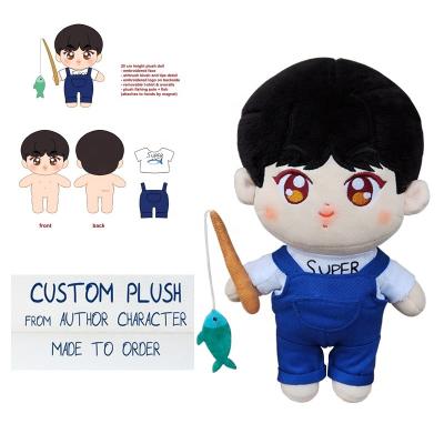 China Pretty Gift Factory OEM ODM Custom Plushie Soft Stuffed Animal Toy Custom Plush Toys For Kids Company Gifts And Couples Anime Doll for sale