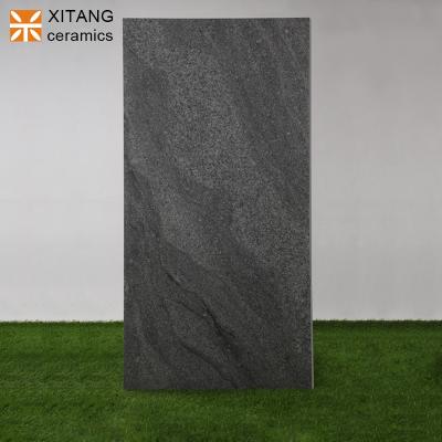 China Sandstone Series 600 x1200mm Modern Exterior 2cm Thick Sandstone Villa Yard Public Square Car Parking Area Car Parking Area Paver Tile for sale