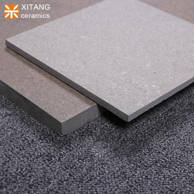 China Exterior tiles villa yard public square car parking area school hospital hotel 600 x600/600 x1200mm thick porcelain tile 2cm exterior for sale